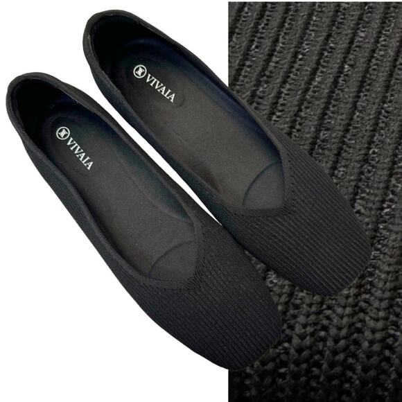 VIVAIA Black Women's Flats - Picture 11 of 16
